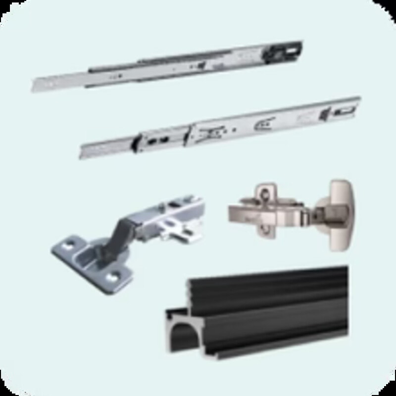 Hinges, Channels & Handles